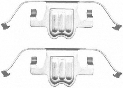 HELLA PAGID 8dz355201411 -  комплект принадлежностей, тормозной суппорт